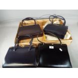 Handbags - Four leather handbags to include Eros,