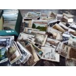 Deltiology - a collection of early to mid period postcards comprising in excess of 400 UK