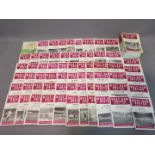 West Ham United - A large quantity of West Ham United match day programmes from the 1960's and