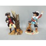 Royal Doulton - Two Royal Doulton figurines, Dick Turpin and D'Artagnan,