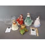 Royal Doulton - a collection of predominantly Royal Doulton to include Best Wishes HN3971,