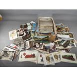Deltiology - a collection in excess of 600 postcards comprising UK and foreign with some subjects