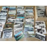 Deltiology - a collection in excess of 500 postcards, UK,