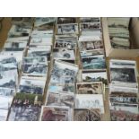 Deltiology - a collection in excess of 500 predominantly early period postcards,