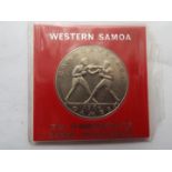 A Western Samoa Commonwealth Games medal