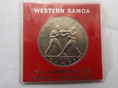 A Western Samoa Commonwealth Games medal