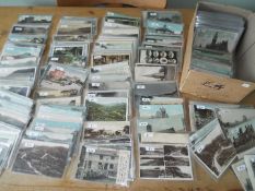 Deltiology - a collection in excess of 350 predominantly early period postcards,