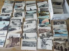 Deltiology - a collection in excess of 600 predominantly early period postcards,