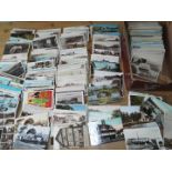 Deltiology - a collection in excess of 500 predominantly early to mid period postcards,