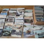 Deltiology - a collection in excess of 500 predominantly early period postcards, UK,