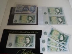 A collection of Bank Notes,