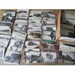 Deltiology - a collection in excess of 500 predominantly early period French postcards