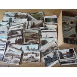 Deltiology - a collection in excess of 400 predominantly early period postcards to include real