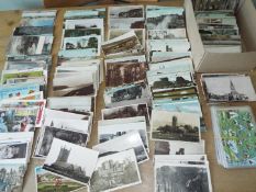 Deltiology - a collection in excess of 500 predominantly early period postcards,