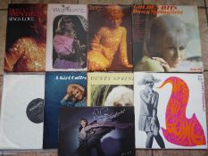 Dusty Springfield - nine vinyl record albums, 33.
