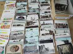 Deltiology - a collection in excess of 600 postcards,