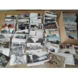 Deltiology - a collection in excess of 400 predominantly early period postcards, UK topographical,