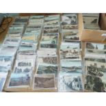 Deltiology - a collection in excess of 350 predominantly early to mid period postcards,