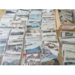 Deltiology - a collection in excess of 350 predominantly early to mid period postcards, UK,