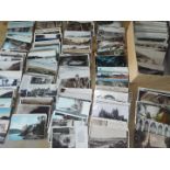 Deltiology - a collection in excess of 500 predominantly early period postcards,