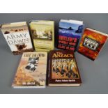 A collection of six military interest hardback books to include The Anzacs: Patsy Adam-Smith,