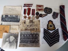 World War Two (WW2) campaign medals - 1595607 Sergeant William Allen, 1939-1945 Star,