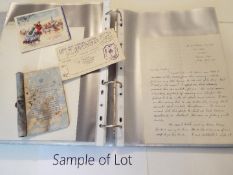 World War Two (WW2) - an extensive collection of personal correspondence from a soldier.
