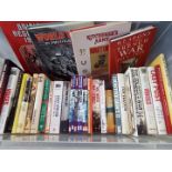 World War One (WW1) - a collection of approximately 34 hardback and paperback books, as illustrated,