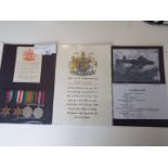 World War Two (WW2) campaign medals - 1192828 Sergeant (Flt Engr) Ronald Edward Miles, RAFVR,