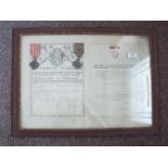 World War Two (WW2) - a Czechoslovakia display plaque, Narod Sobe,