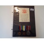 World War Two (WW2) campaign medals - P/JX 171859 Boy 1st Class Dennis Harvey, 1939-1945 Star,