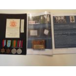 World War Two (WW2) campaign medals - 657731 Sergeant Arthur Westwood Mitton, 1939-1945 Star,
