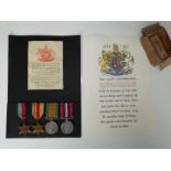World War Two (WW2) campaign medals - Aircraftsman First Class Charles William Maxwell,