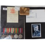 World War Two (WW2) campaign medals - Lance Sgt William Fraser Pymer, 1939-1945 Star, Africa Star,