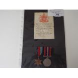 World War Two (WW2) campaign medals - 4465154 Private James Patrick McGuinness,