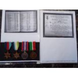 World War One (WW1) and World War Two (WW2) campaign medals - John McKibbin Holmes, Merchant Navy,