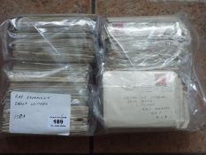 World War Two (WW2) postal history - a collection in excess of 150 items of correspondence with
