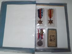 World War Two (WW2) campaign medals - Dvr/Lance Cpl Arthur Wilson Patterson RASC, 1939-1945 Star,