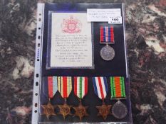 World War Two (WW2) campaign medals - 1922379 Lance Corporal William Thomas Noel Tackle,