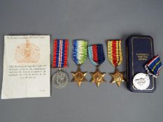 World War Two (WW2) campaign medals comprising 1939-1945 Star, Atlantic Star,