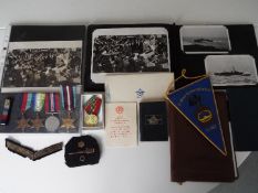 World War Two (WW2) campaign medals - Able Seaman Rex Tabbard, 1939-1945 Star, Arctic Star,