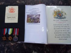 World War Two (WW2) campaign medals - Able Seaman Francis Heard, 1939-1945 Star,