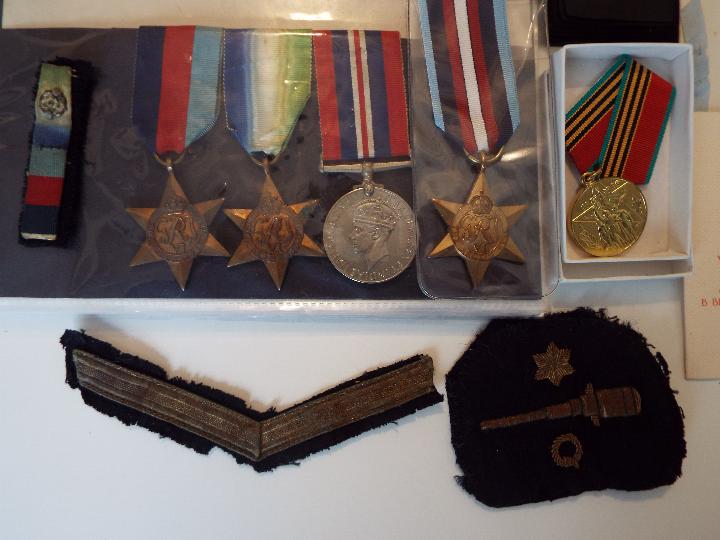 World War Two (WW2) campaign medals - Able Seaman Rex Tabbard, 1939-1945 Star, Arctic Star, - Image 2 of 10