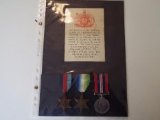World War Two (WW2) campaign medals - C/JX 186263 Convoy Leading Signalman Raymond Jackson Lee,