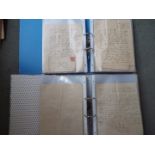 World War One (WW1) correspondence between loved ones - two lever arch files of which one