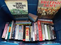 World War One (WW1) & World War Two (WW2) - a collection of approximately 40 hardback and paperback