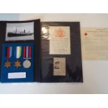 World War Two (WW2) campaign medals - P/JX 334457 Able Seaman Leslie Howard Slater, 1939-1945 Star,