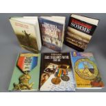 Six hardback books of World War One (WWI) interest to include The Mons Star: David Ascoli,