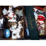 A mixed lot comprising ceramics including Royal Doulton Fairy figurines, Royal commemorative,