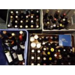 A large collection of vintage bottles of beer (unopened), and a quantity of wine.